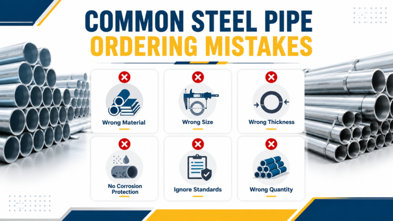 Common Mistakes to Avoid When Ordering Steel Pipes