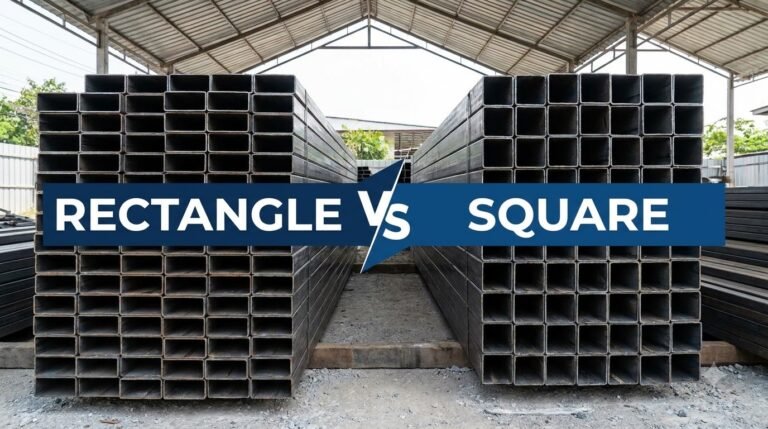 rectangle steel pipes