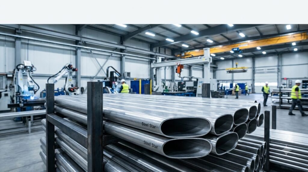 oval steel pipes