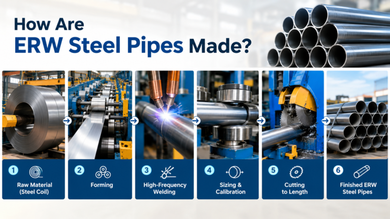 How Are ERW Steel Pipes Made?