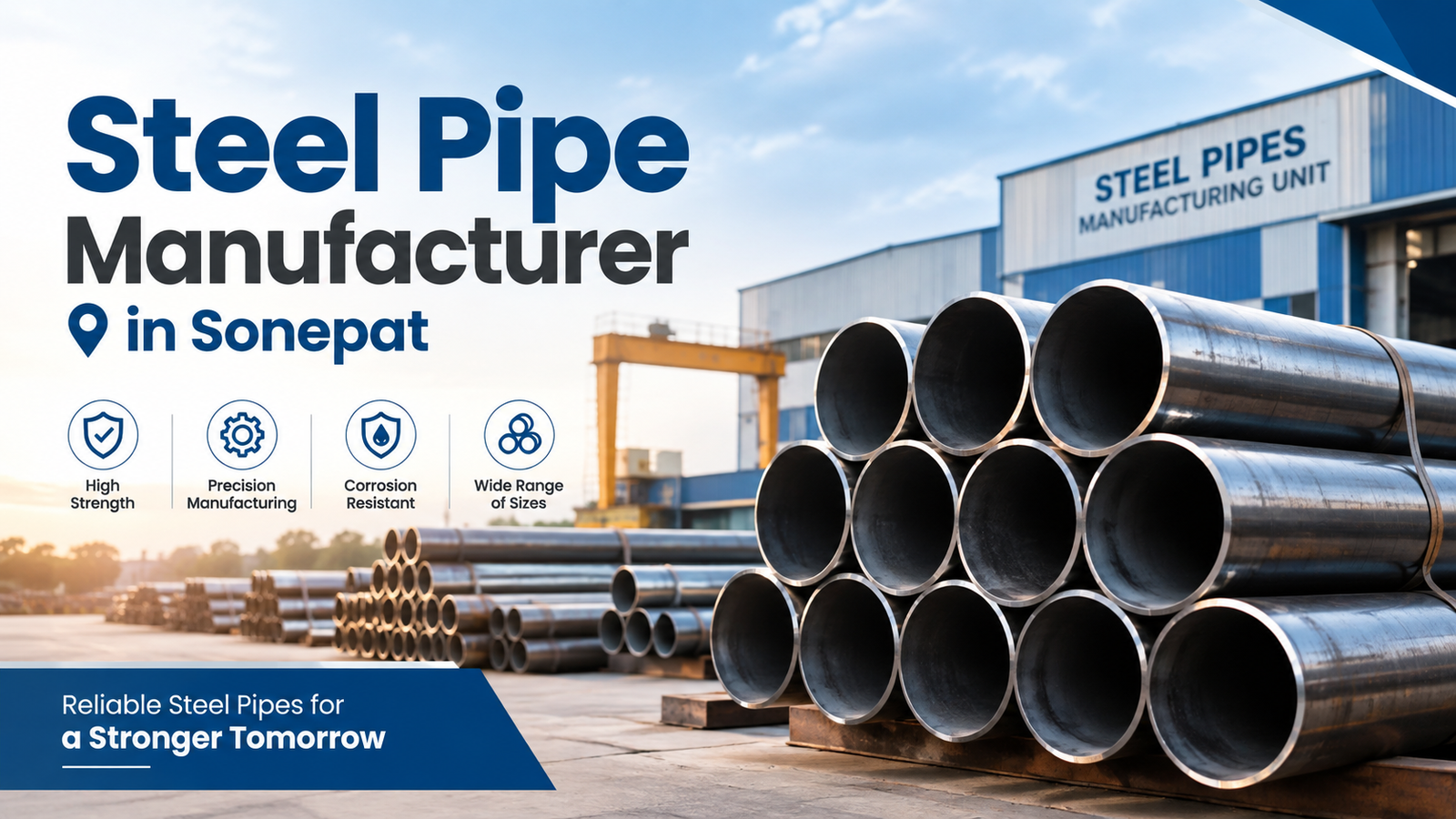 Steel Pipe Manufacturer in Sonepat | Steel Star