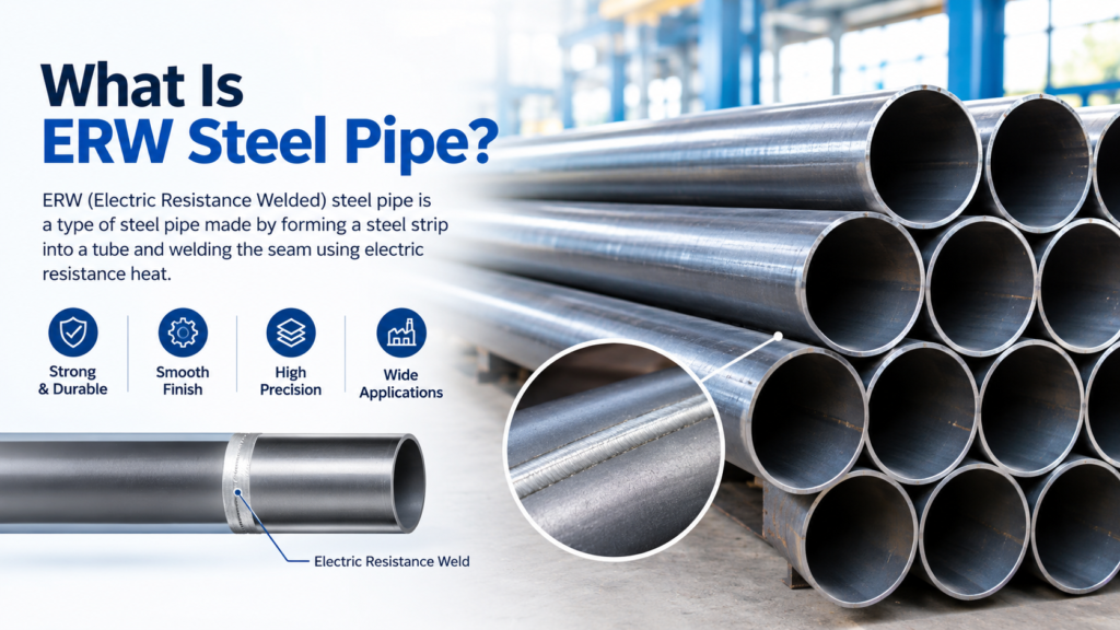 What Is ERW Steel Pipe? Manufacturing Process, Benefits & Uses